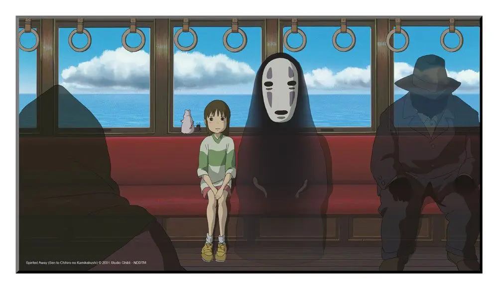 Studio Ghibli Wooden Wall Art Spirited Away 37,5 x 20,5 cm - Dřevěná nástěnná dekorace fotografii produktu