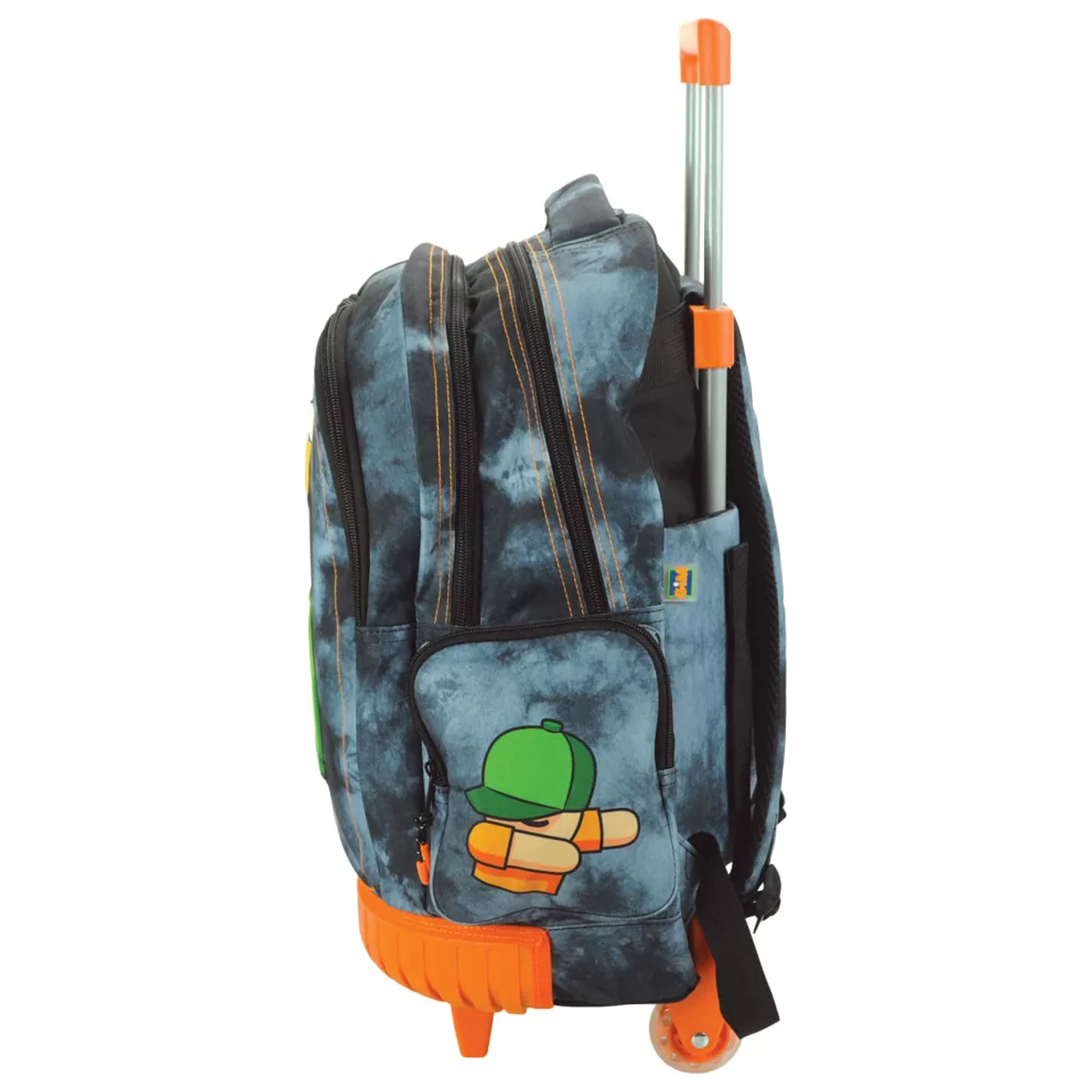 Stumble Guys Hat prémiový pojízdný školní batoh, taška 42 cm fotografii produktu
