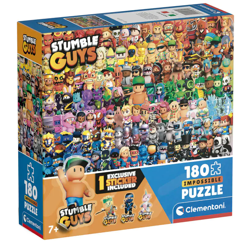 Stumble Guys nemožné puzzle 180 dílků fotografii produktu