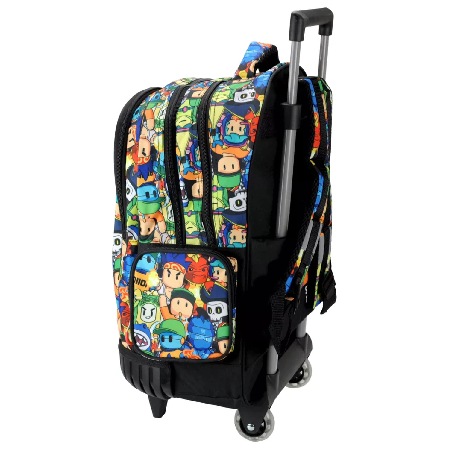 Stumble Guys Race prémiový školní batoh na kolečkách, taška 42 cm fotografii produktu