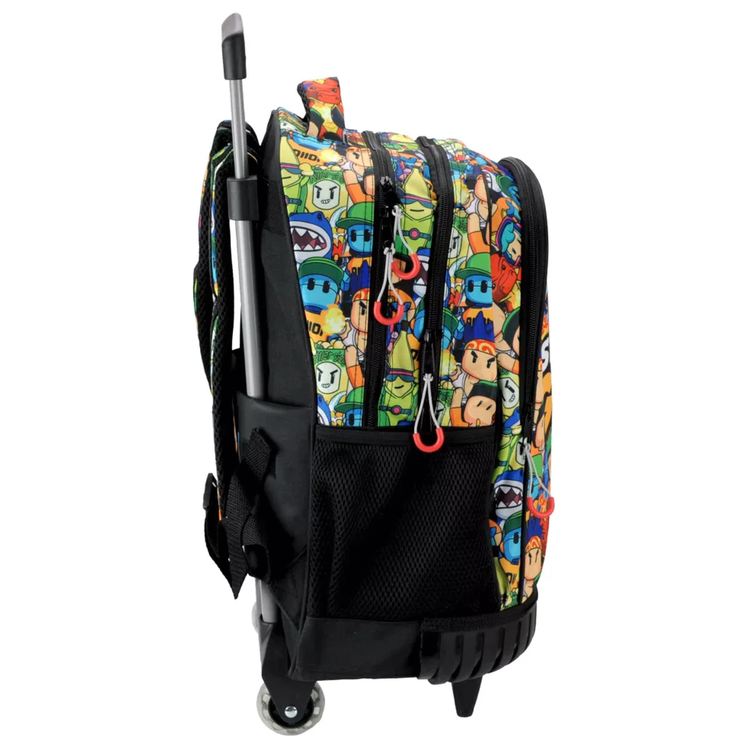 Stumble Guys Race prémiový školní batoh na kolečkách, taška 42 cm fotografii produktu