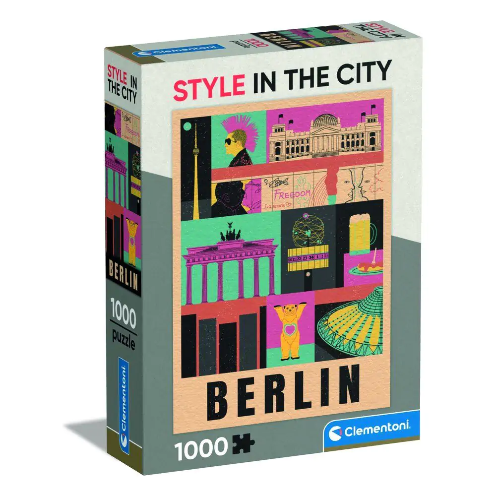 Style in the City Berlin puzzle 1000 dílků fotografii produktu