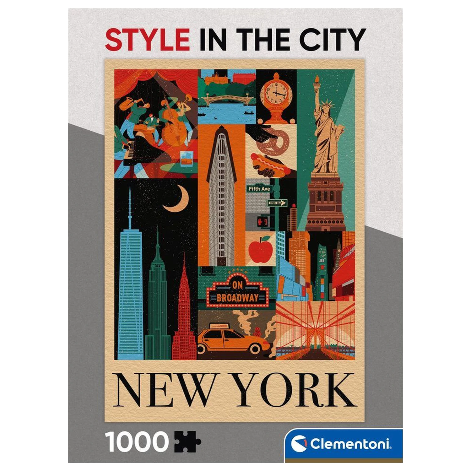 Style In The City New York puzzle 1000 kusů fotografii produktu