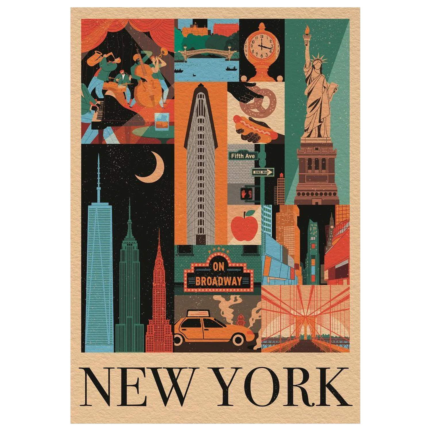 Style In The City New York puzzle 1000 kusů fotografii produktu