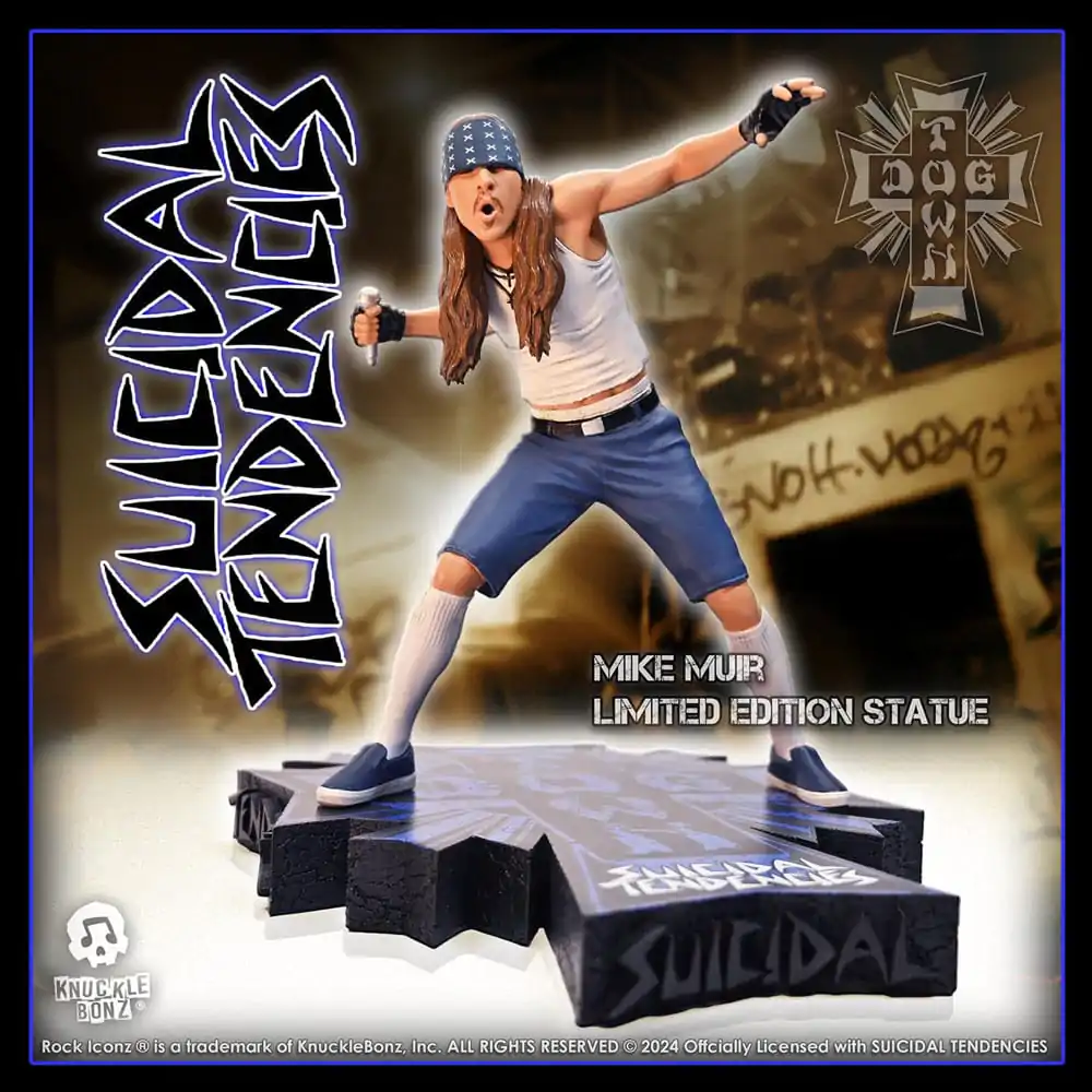 Suicidal Tendencies Rock Iconz Socha Mike Muir 22 cm fotografii produktu