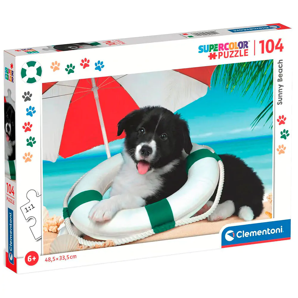 Sunny Beach super puzzle 104 dílků fotografii produktu