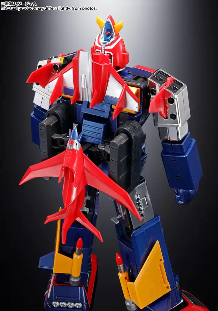 Super Electromagnetic Machine Voltes V Soul of Chogokin Sběratelská Figurka GX31-SP 25 cm fotografii produktu