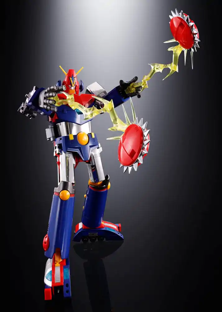 Super Elektromagnetický Stroj Voltes V Soul of Chogokin Sběratelská Figurka z tlakově litého kovu GX31-SP Com-Battler V Chogokin 50. Výročí Verze 25 cm fotografii produktu