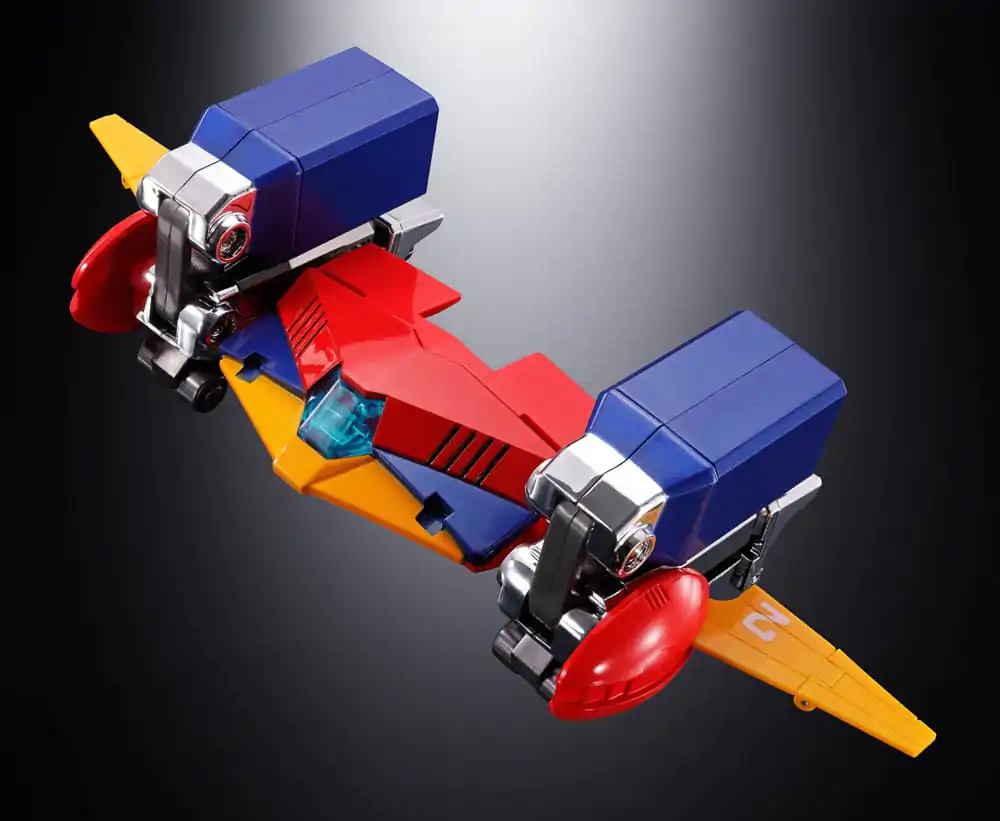 Super Elektromagnetický Stroj Voltes V Soul of Chogokin Sběratelská Figurka z tlakově litého kovu GX31-SP Com-Battler V Chogokin 50. Výročí Verze 25 cm fotografii produktu