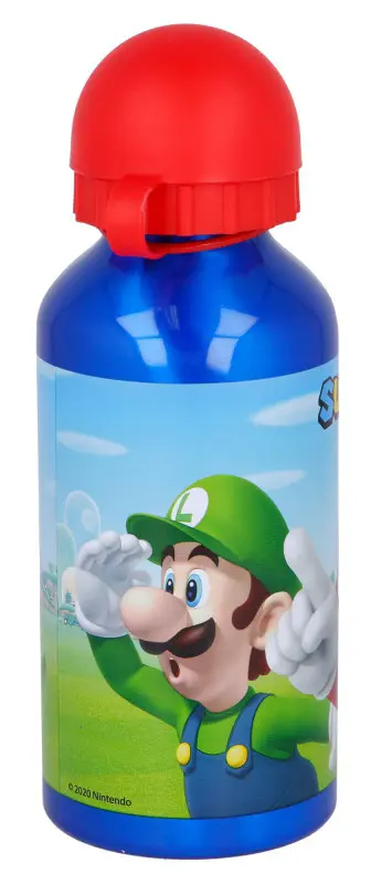 Nintendo Super Mario Bros hliníková láhev 400ml fotografii produktu