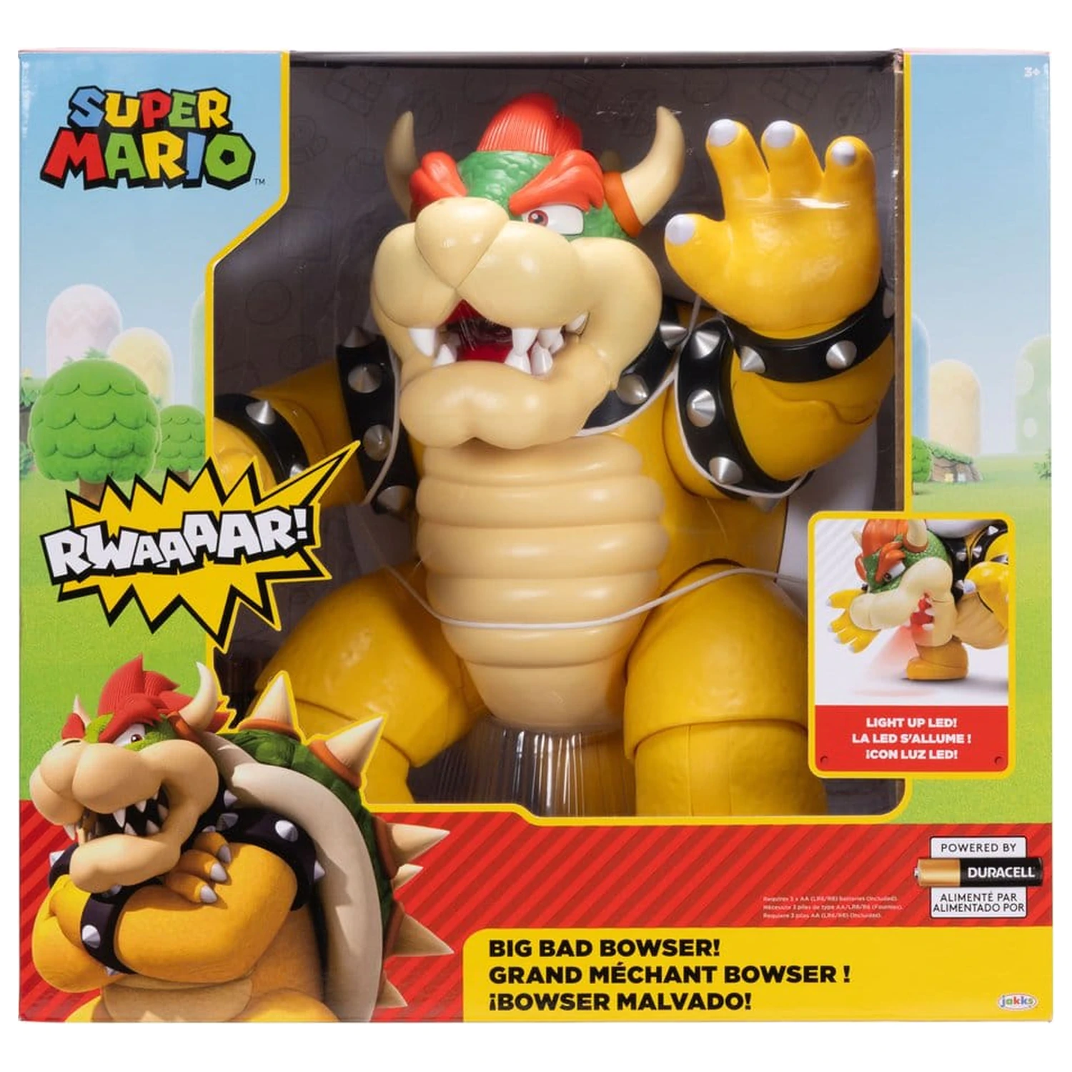 Super Mario Akční figurka Big Bad Bowser 30 cm fotografii produktu