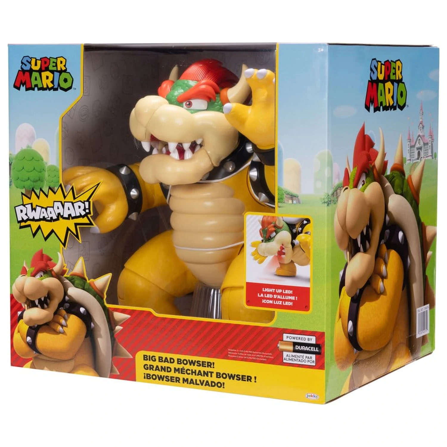 Super Mario Akční figurka Big Bad Bowser 30 cm fotografii produktu