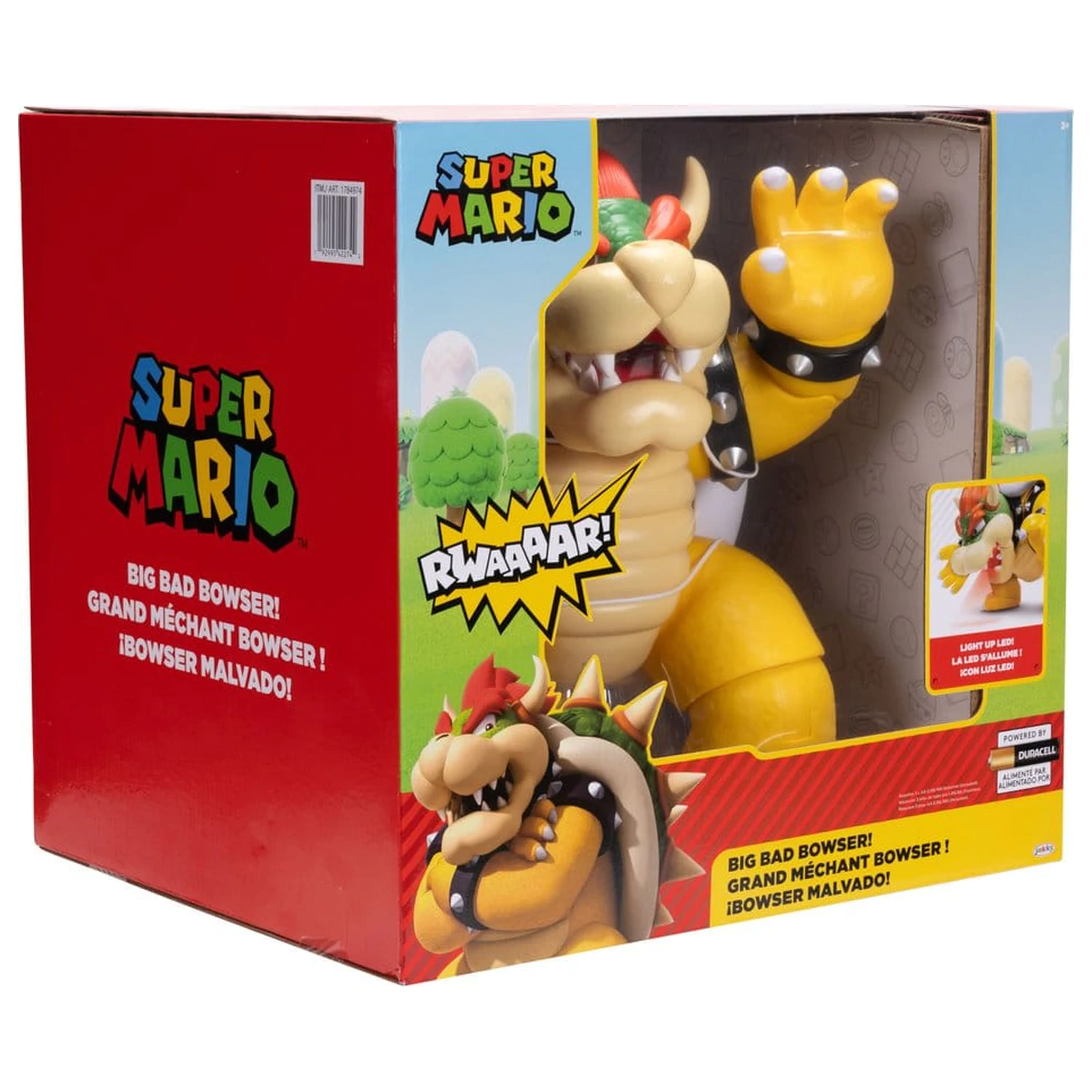 Super Mario Akční figurka Big Bad Bowser 30 cm fotografii produktu