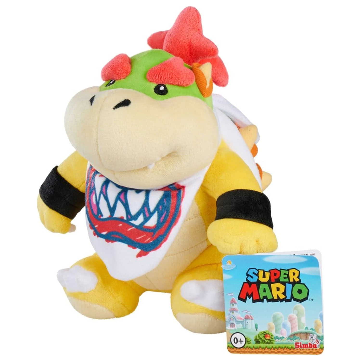Super Mario Plyšová figura Bowser Jr. 22 cm fotografii produktu