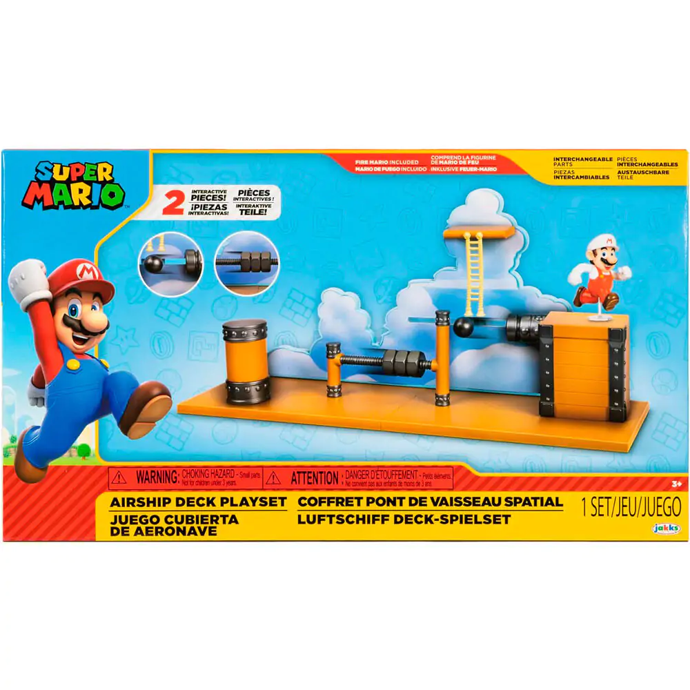 Hrací set Super Mario Bros Letadlová paluba fotografii produktu