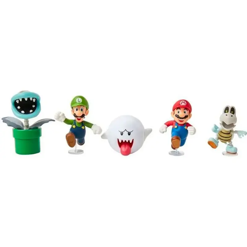 Sběratelské figurky Super Mario Bros v blistru 6 cm fotografii produktu