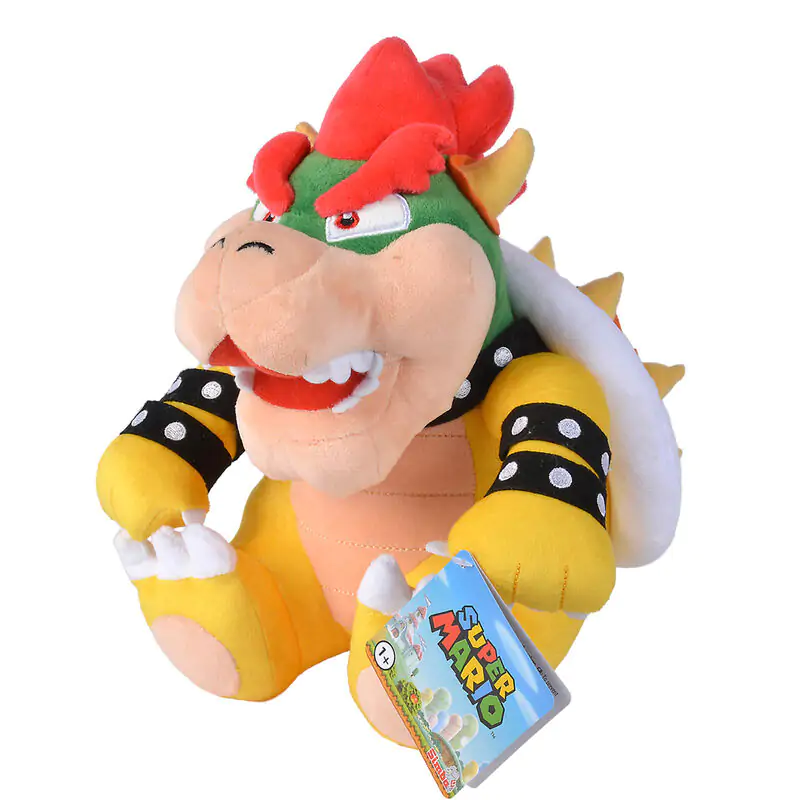 Super Mario Bros Bowser plyšová hračka 30cm fotografii produktu