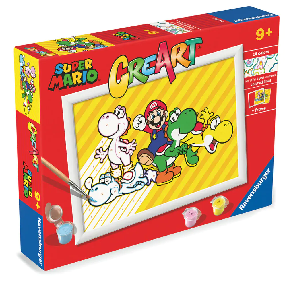 Super Mario Bros CreArt Malířská sada fotografii produktu