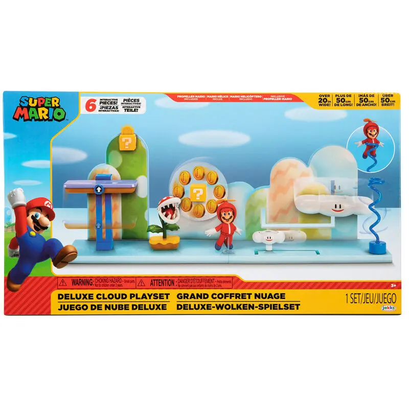 Super Mario Bros Deluxe Cloud hrací set fotografii produktu