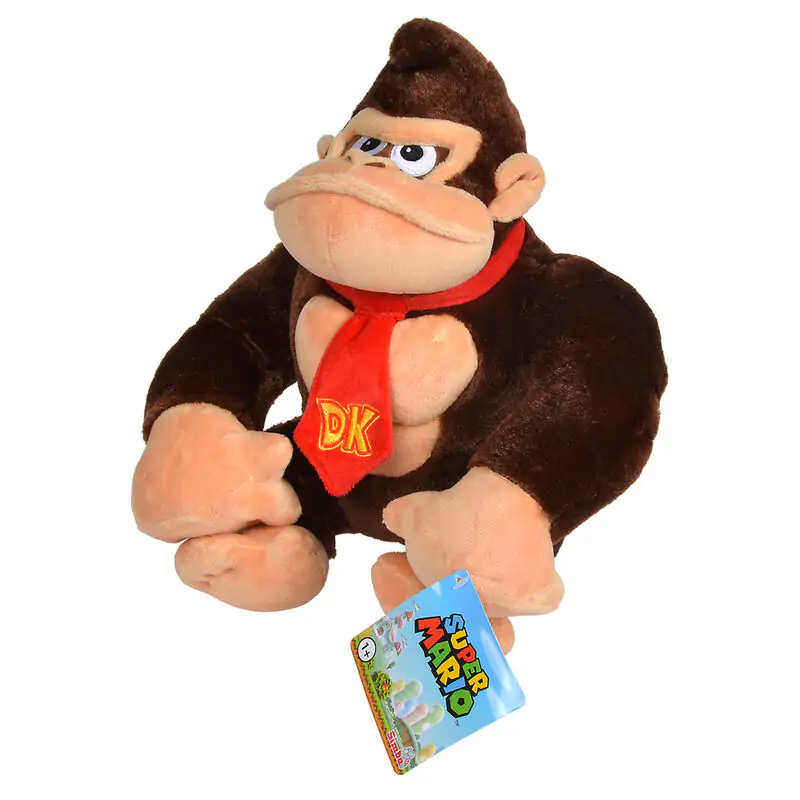 Super Mario Bros Donkey Kong plyšová hračka 30 cm fotografii produktu