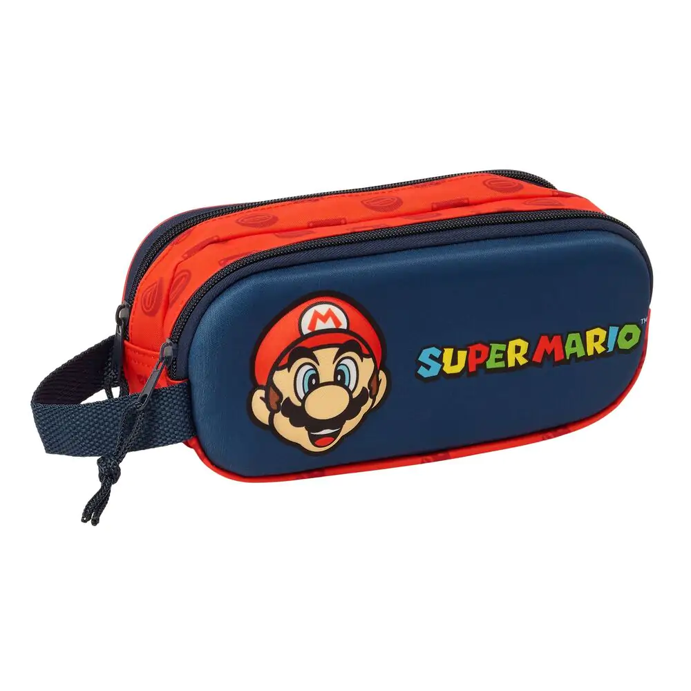 Super Mario Bros dvojitý 3D penál fotografii produktu