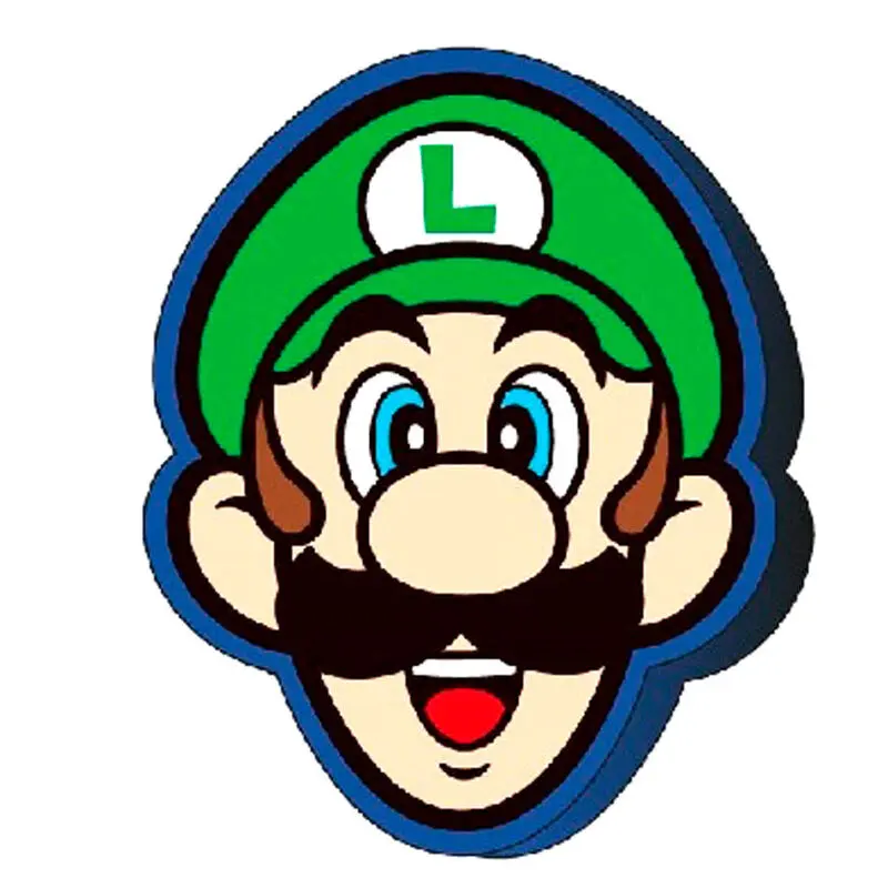 Super Mario Bros Luigi 3D polštářek fotografii produktu