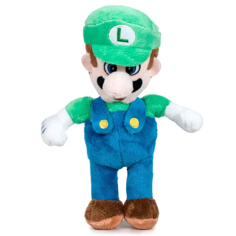 Super Mario Bros Luigi plyšová hračka 22cm fotografii produktu