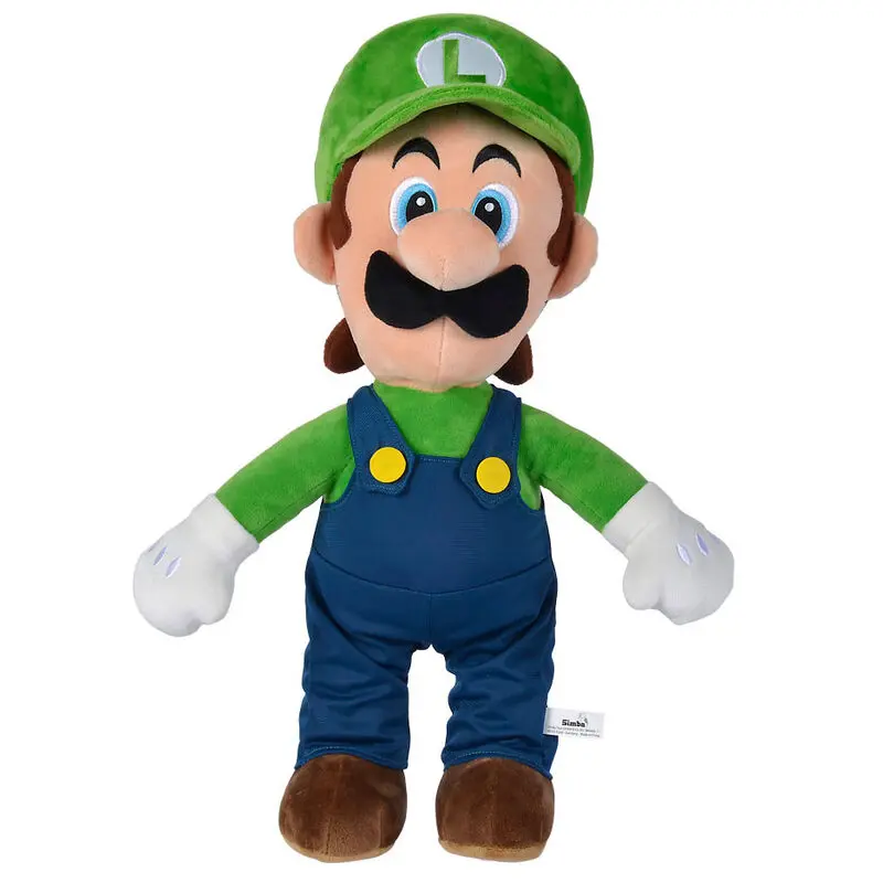 Super Mario Bros Luigi plyšová hračka 50 cm fotografii produktu