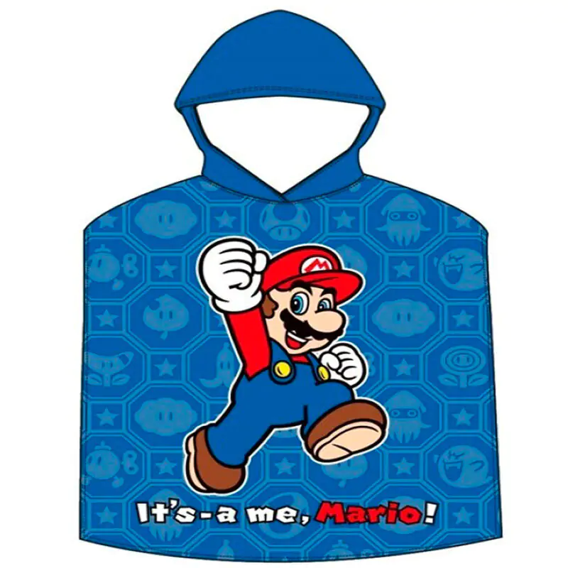 Super Mario Bros bavlněná poncho osuška fotografii produktu