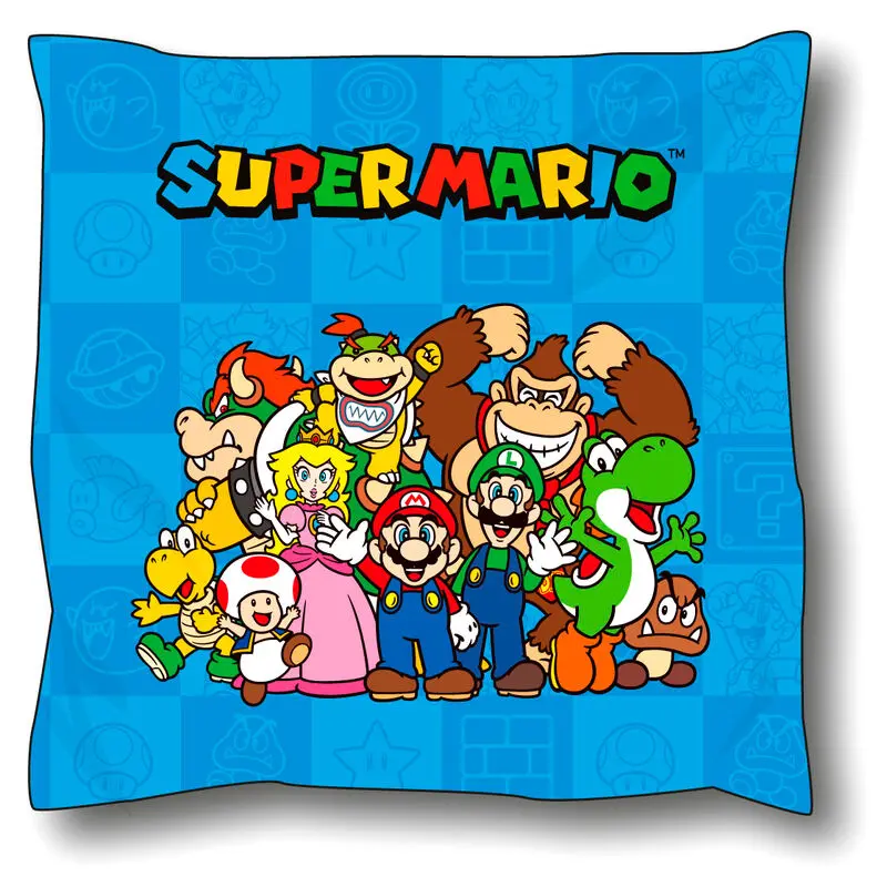 Super Mario Bros polštářek fotografii produktu