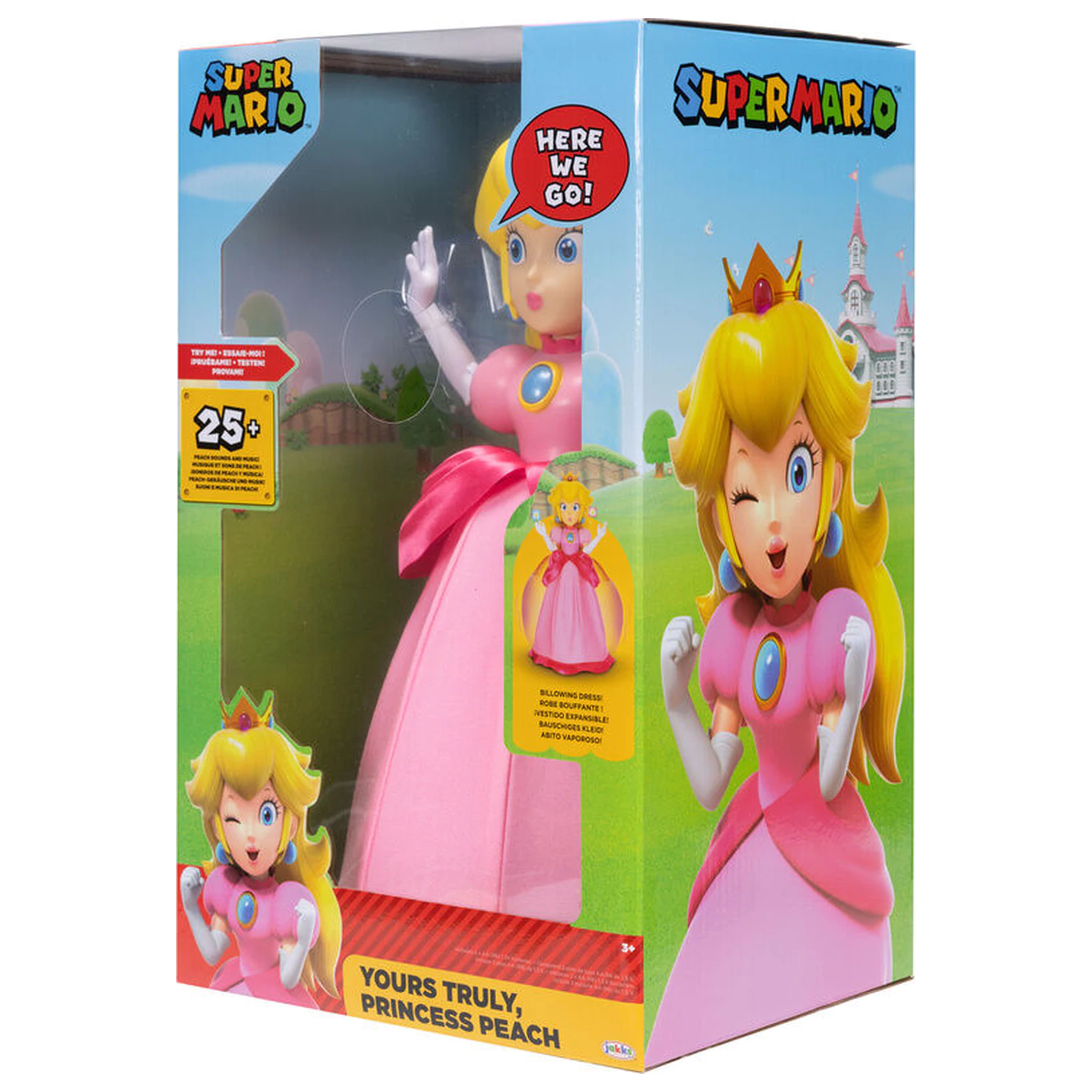 Super Mario Bros Peach figurka 36 cm English fotografii produktu