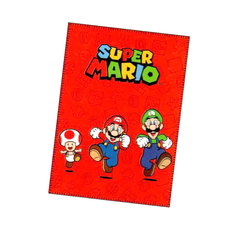 Super Mario Bros polar deka fotografii produktu