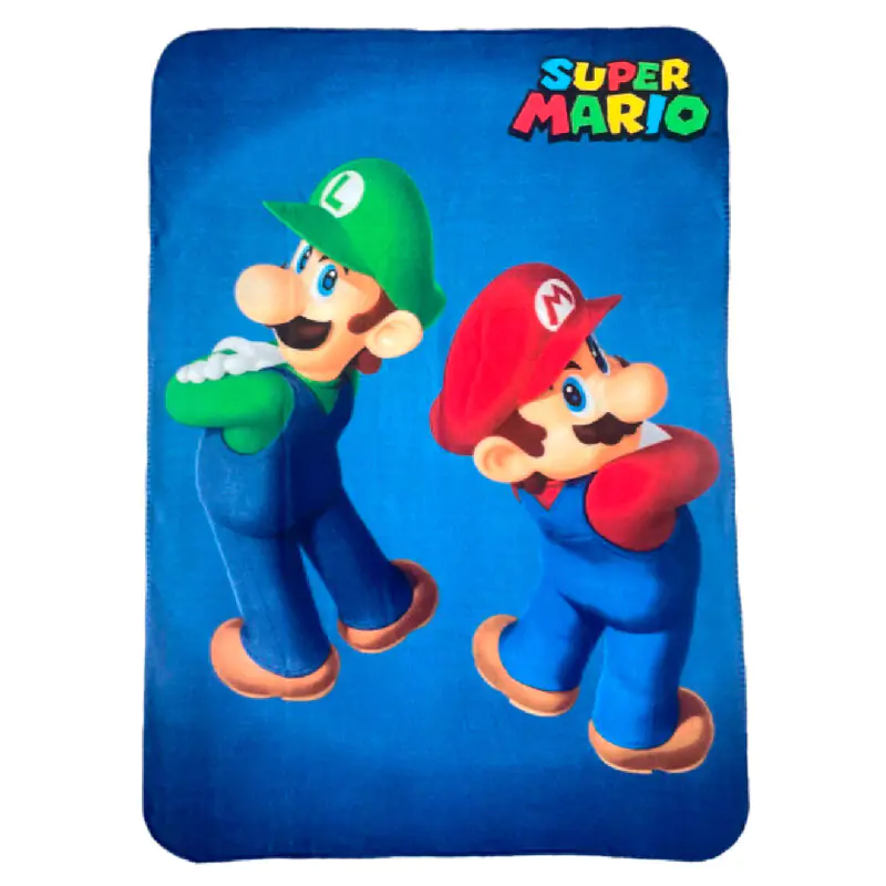 Super Mario Bros polar deka fotografii produktu