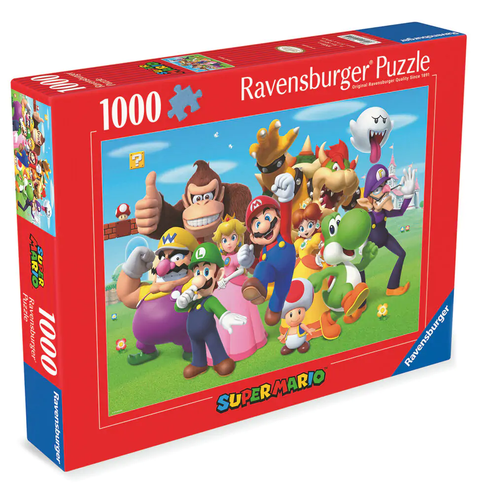Super Mario Bros puzzle 1000 dílků fotografii produktu