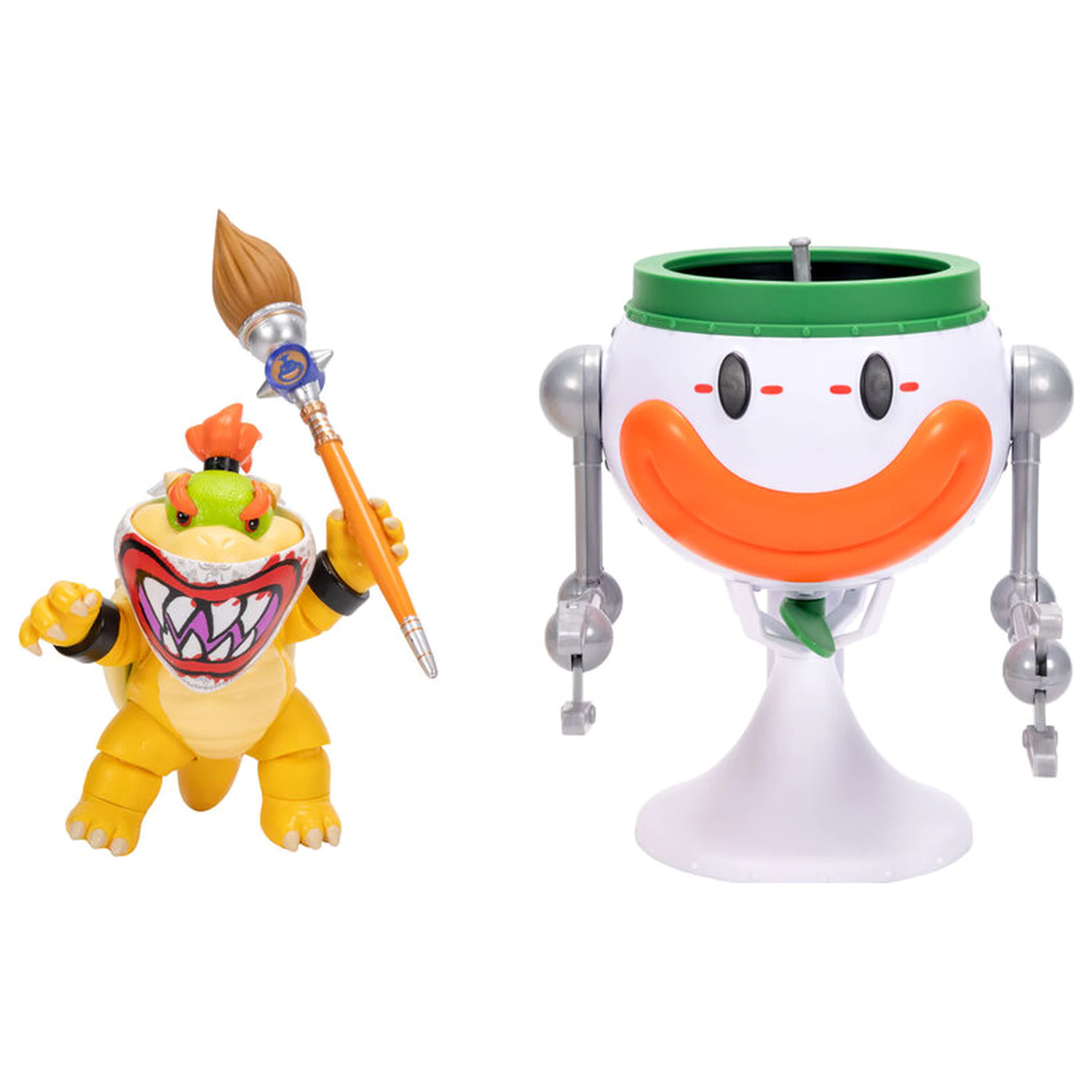 Super Mario Bros - Super Mario Galaxy Movie Bowser Jr. Clown Car figurka fotografii produktu