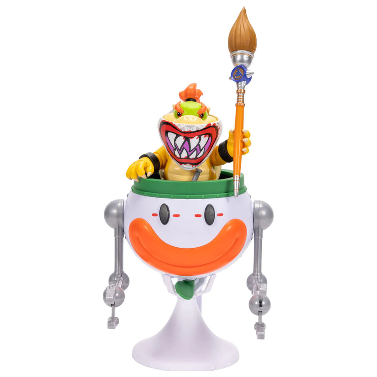 Super Mario Bros - Super Mario Galaxy Movie Bowser Jr. Clown Car figurka fotografii produktu