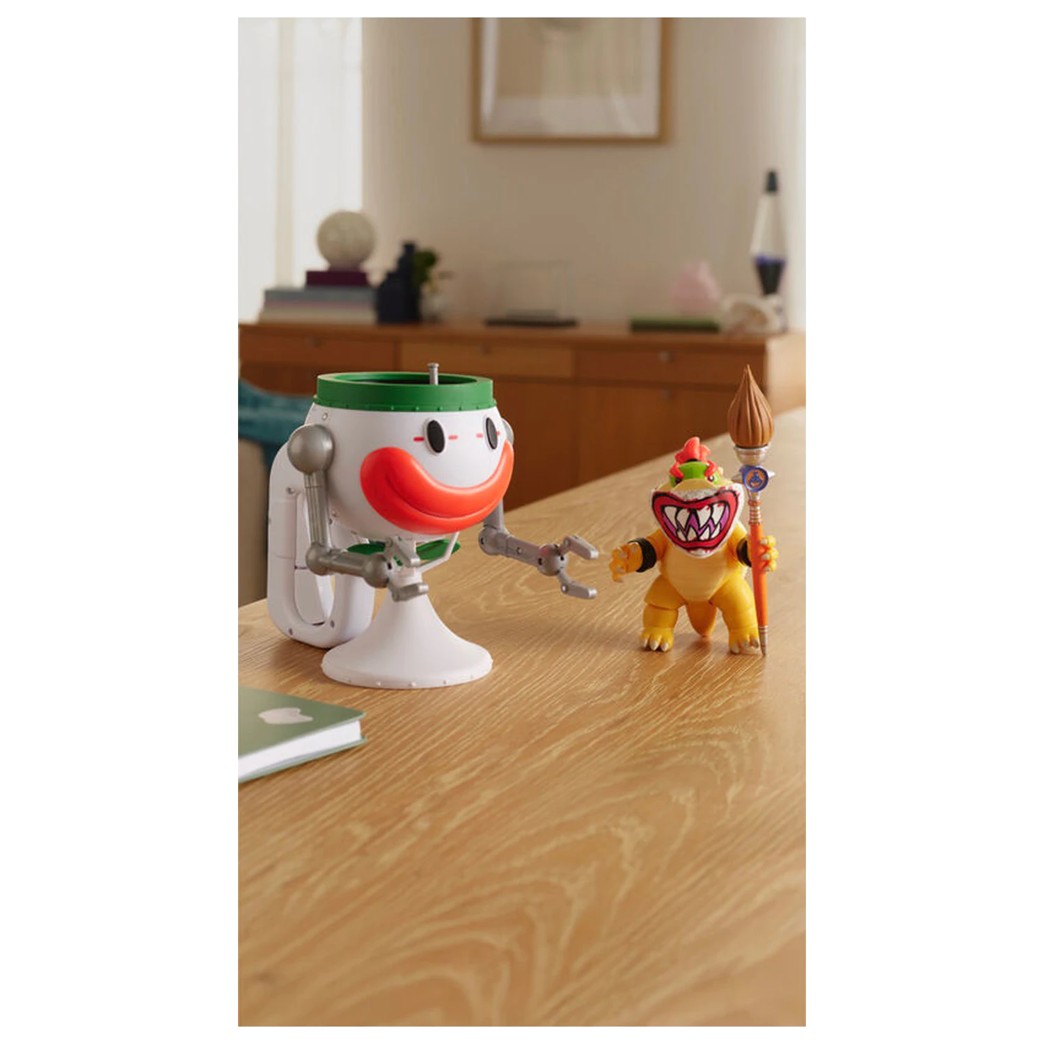 Super Mario Bros - Super Mario Galaxy Movie Bowser Jr. Clown Car figurka fotografii produktu