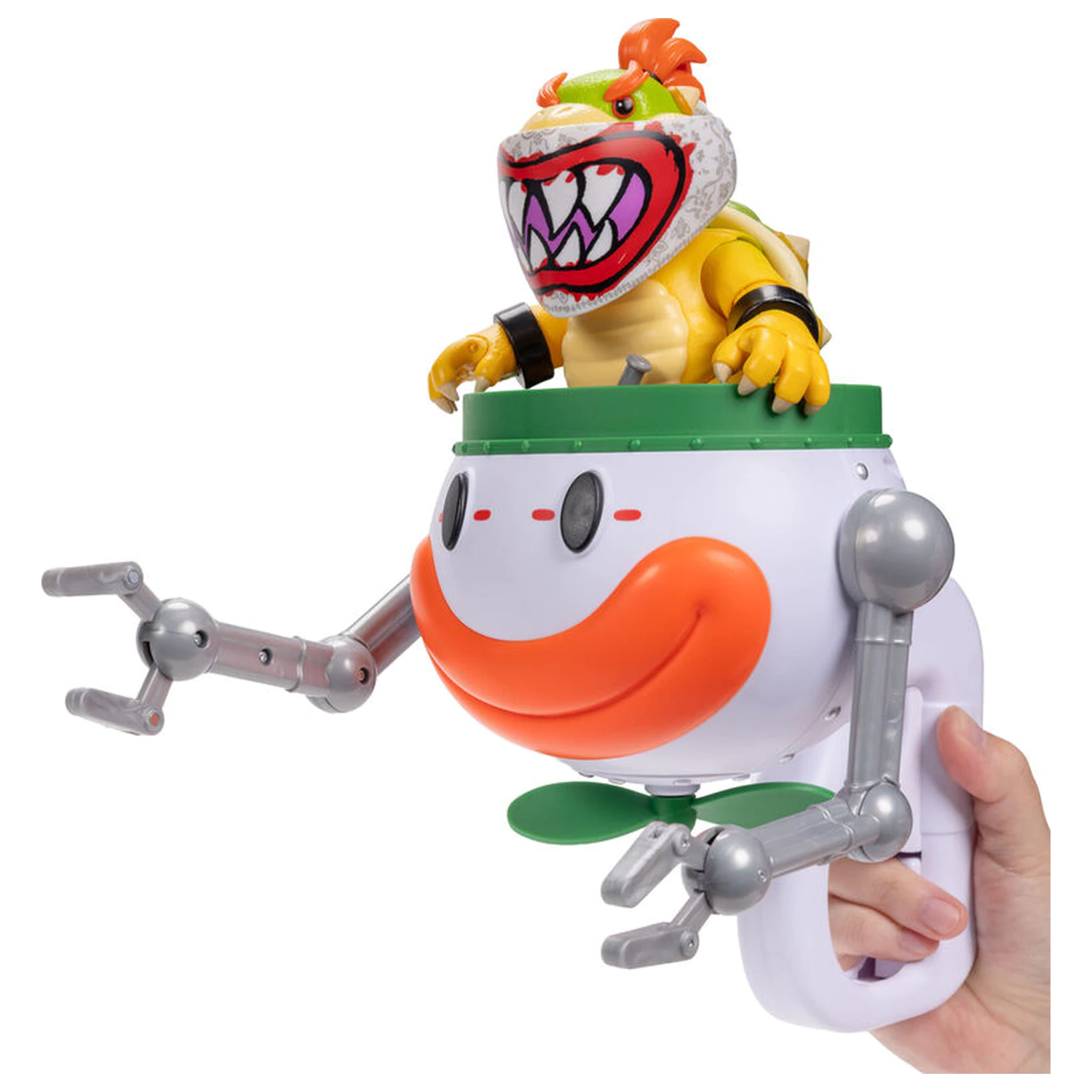 Super Mario Bros - Super Mario Galaxy Movie Bowser Jr. Clown Car figurka fotografii produktu