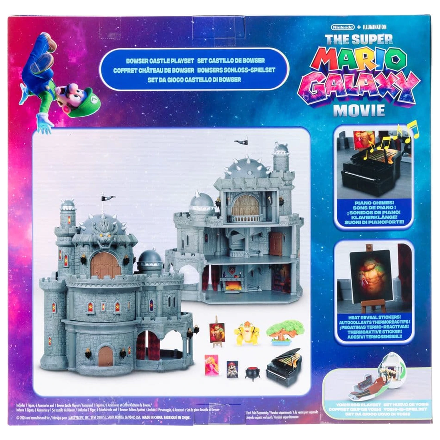 Super Mario Bros - Super Mario Galaxy filmová herní sada deluxe fotografii produktu