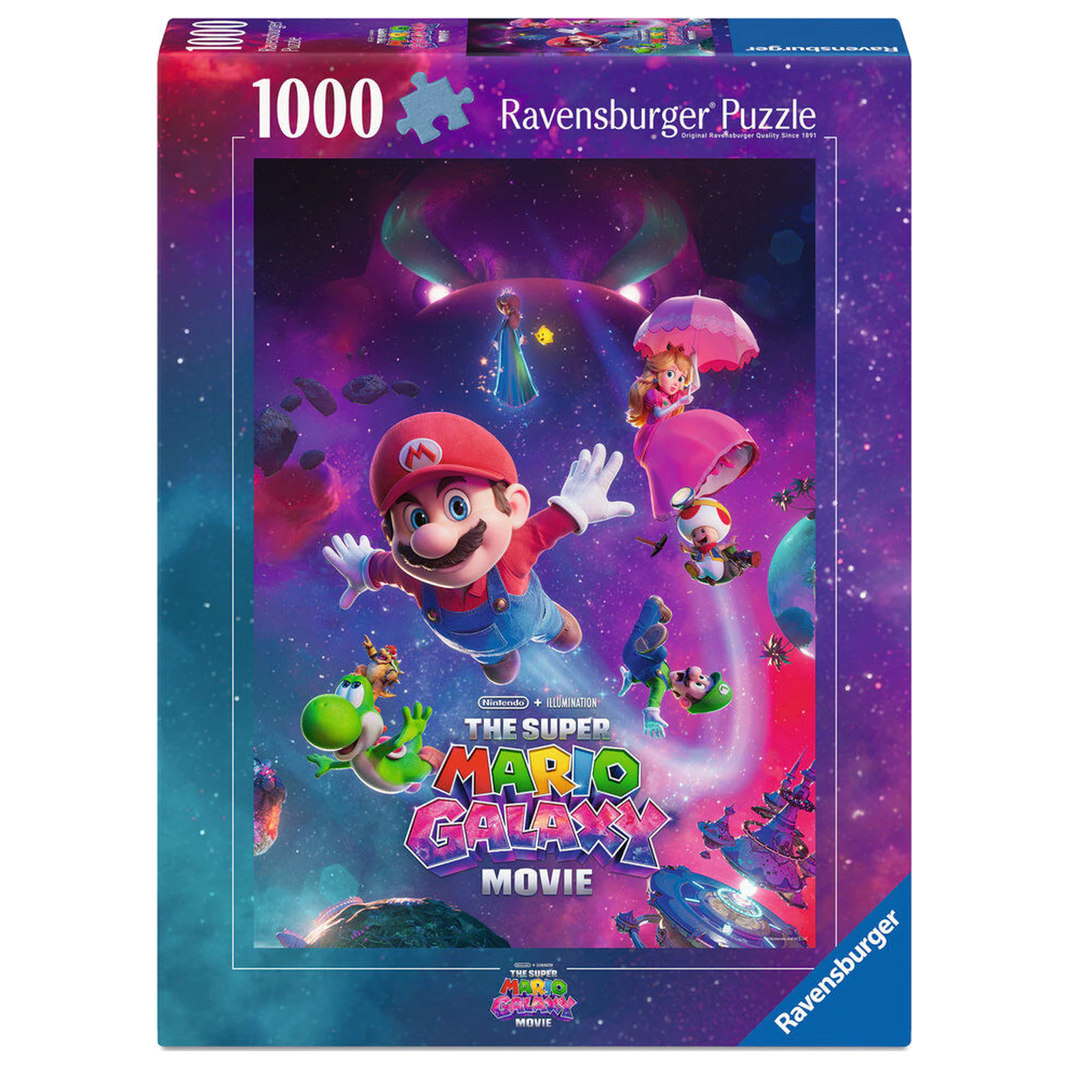 Super Mario Bros - Super Mario Galaxy Movie puzzle 1000 ks fotografii produktu