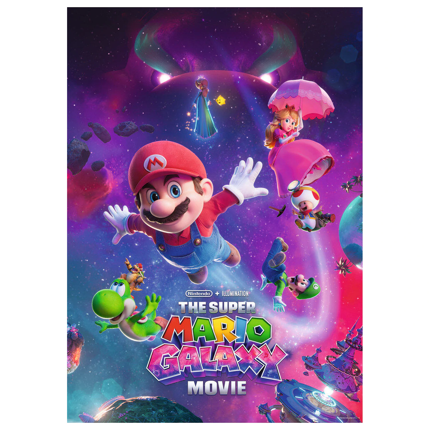 Super Mario Bros - Super Mario Galaxy Movie puzzle 1000 ks fotografii produktu