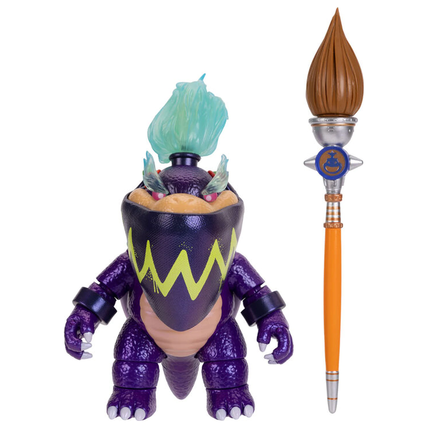 Super Mario Bros - Super Mario Galaxy Movie Wonder Bowser JR prémiová figurka 13cm fotografii produktu