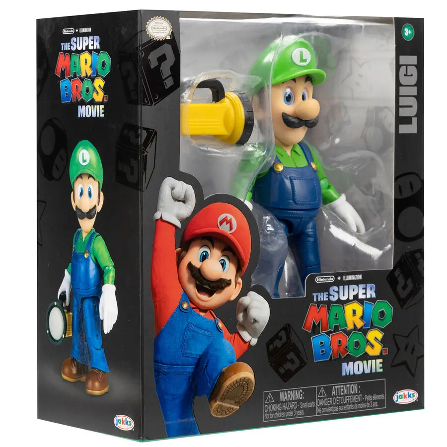 The Super Mario Bros. Movie akční figurka Luigi 13 cm fotografii produktu