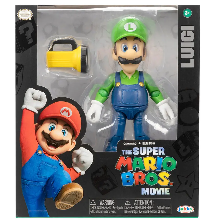 The Super Mario Bros. Movie akční figurka Luigi 13 cm fotografii produktu