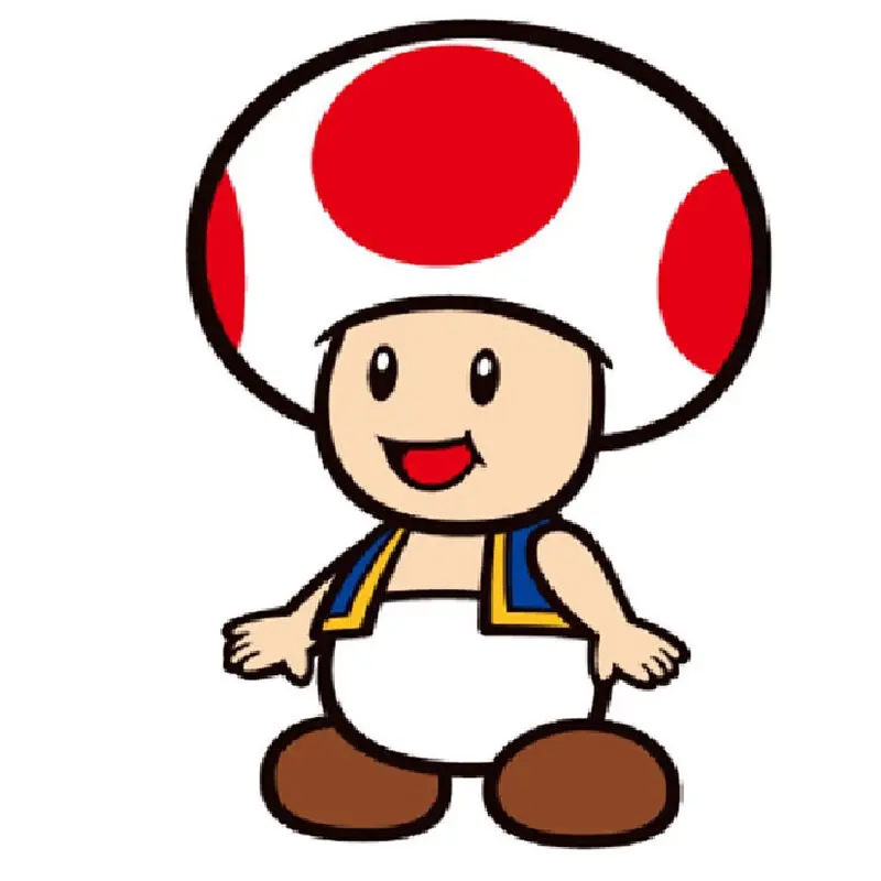 Super Mario Bros Toad 3D polštářek fotografii produktu
