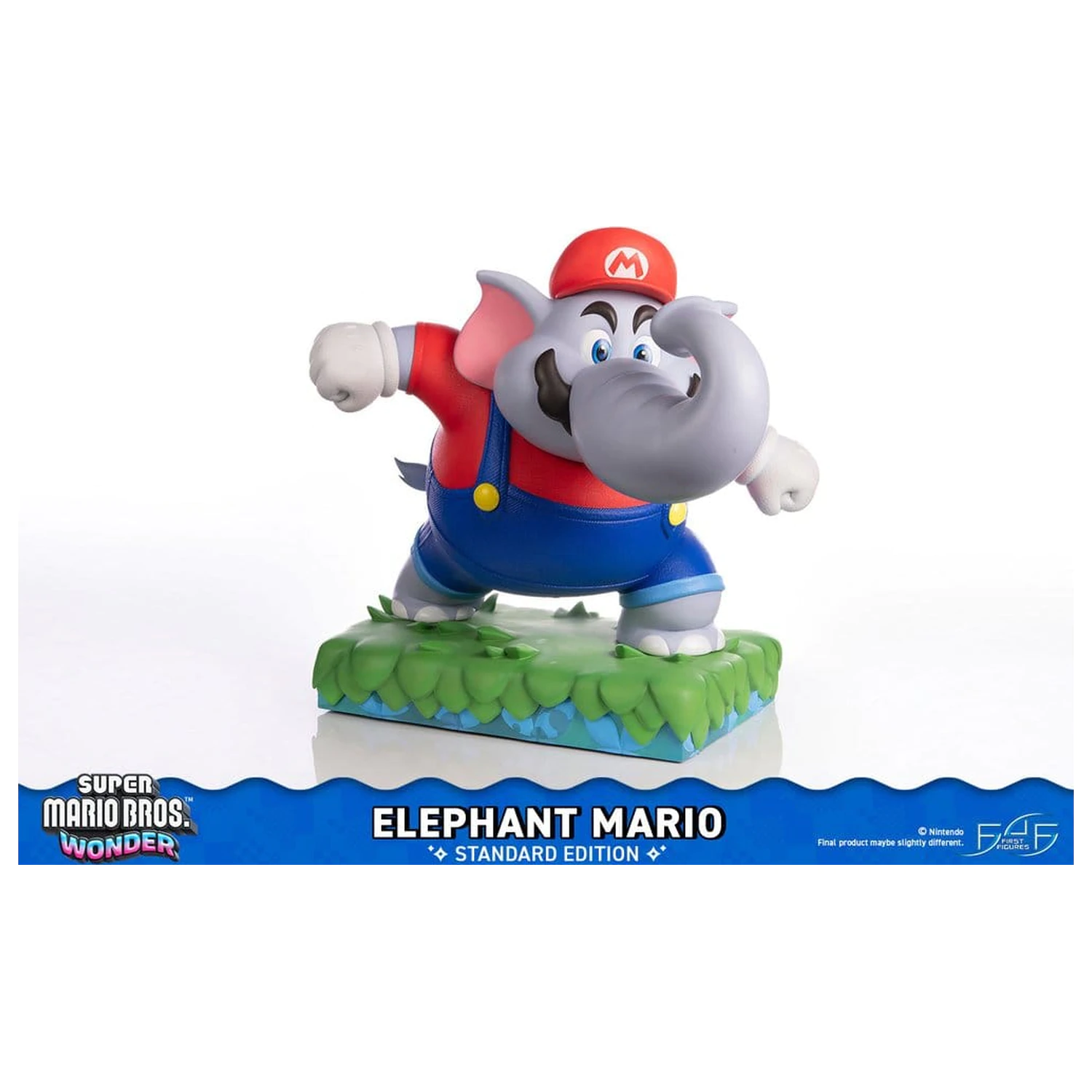Super Mario Bros. Wonder pryskyřicová socha Sloní Mario Standardní edice 43 cm fotografii produktu