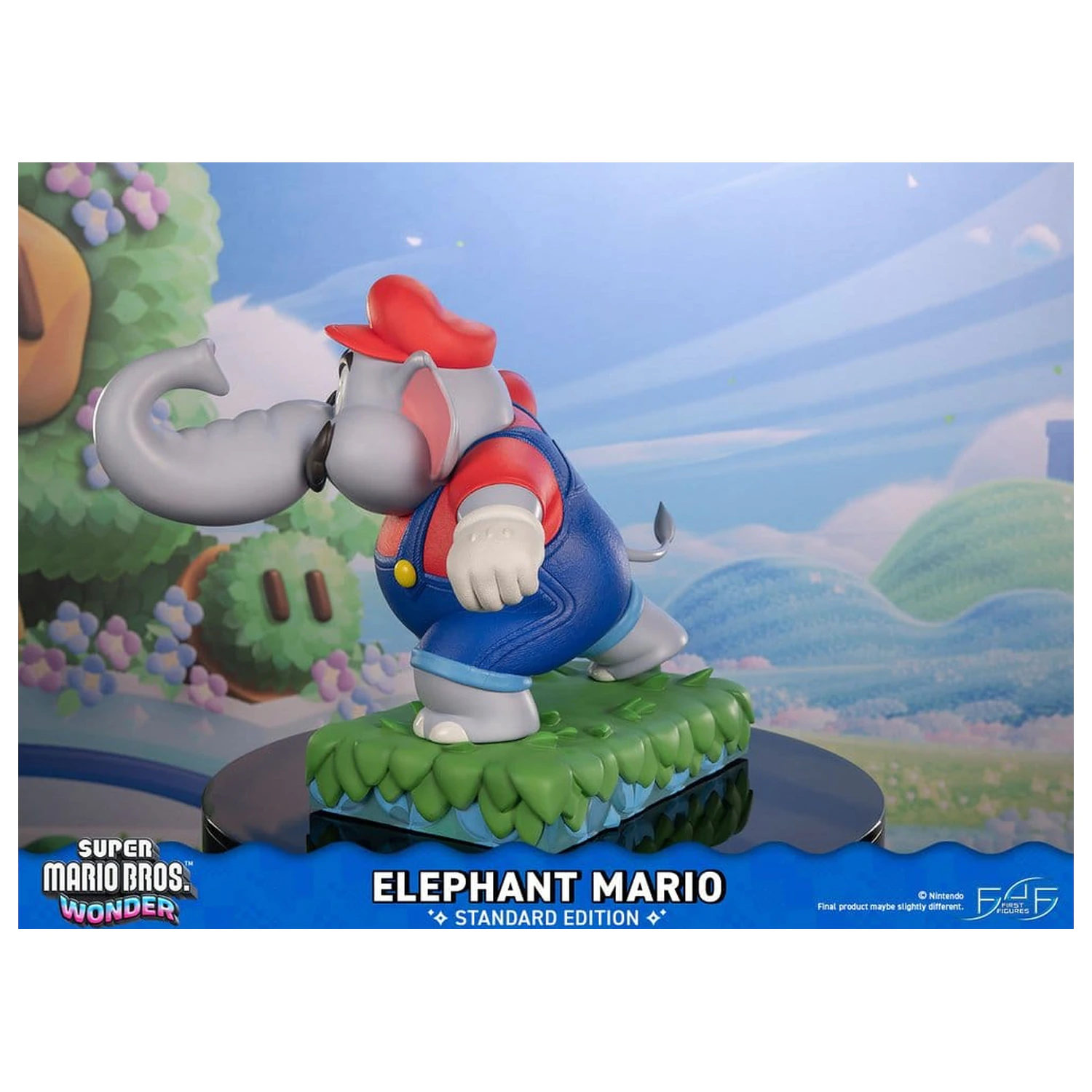Super Mario Bros. Wonder pryskyřicová socha Sloní Mario Standardní edice 43 cm fotografii produktu