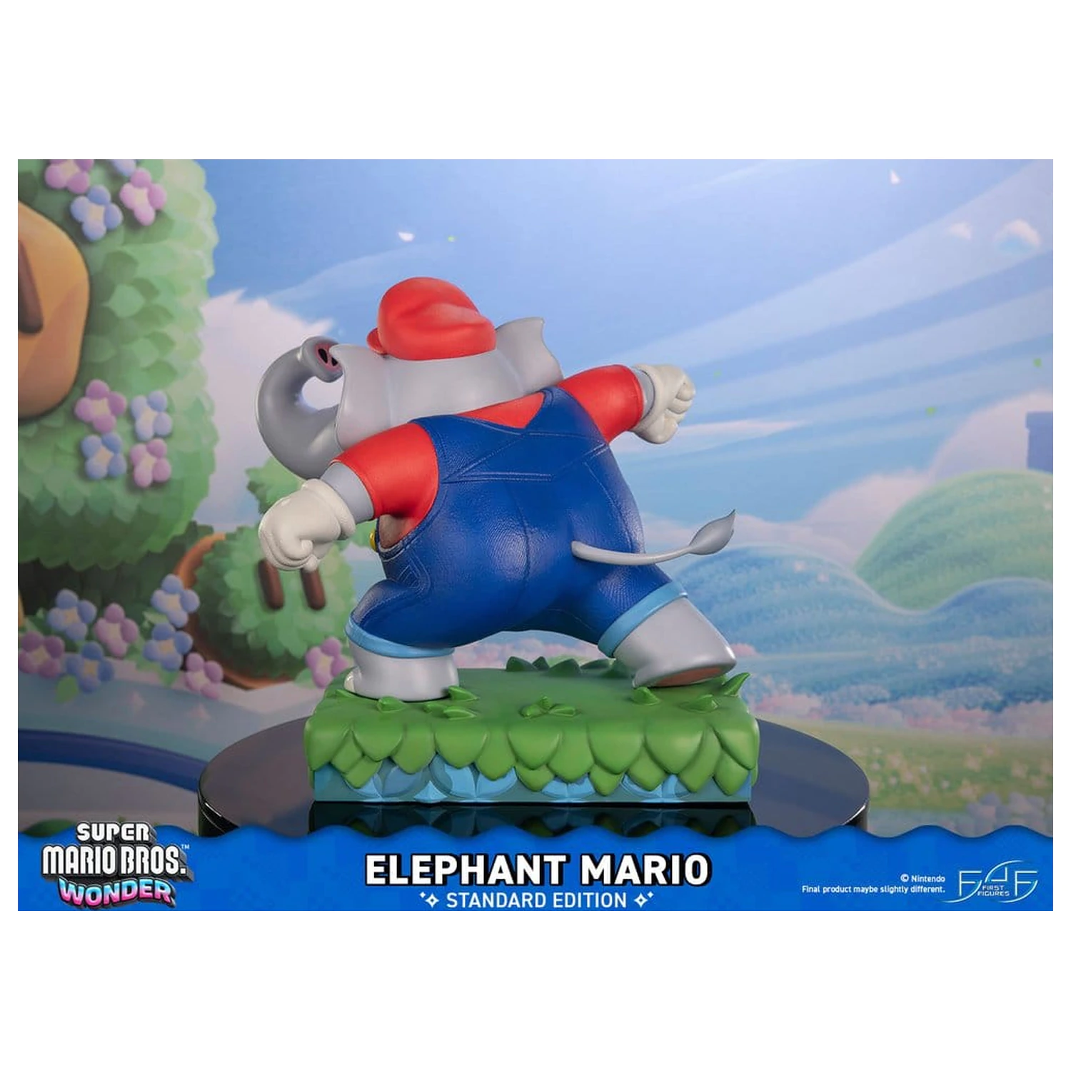 Super Mario Bros. Wonder pryskyřicová socha Sloní Mario Standardní edice 43 cm fotografii produktu