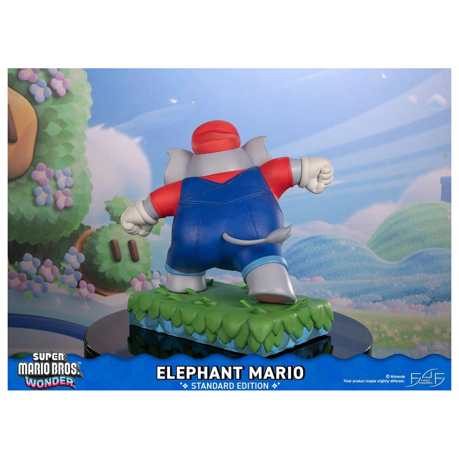 Super Mario Bros. Wonder pryskyřicová socha Sloní Mario Standardní edice 43 cm fotografii produktu