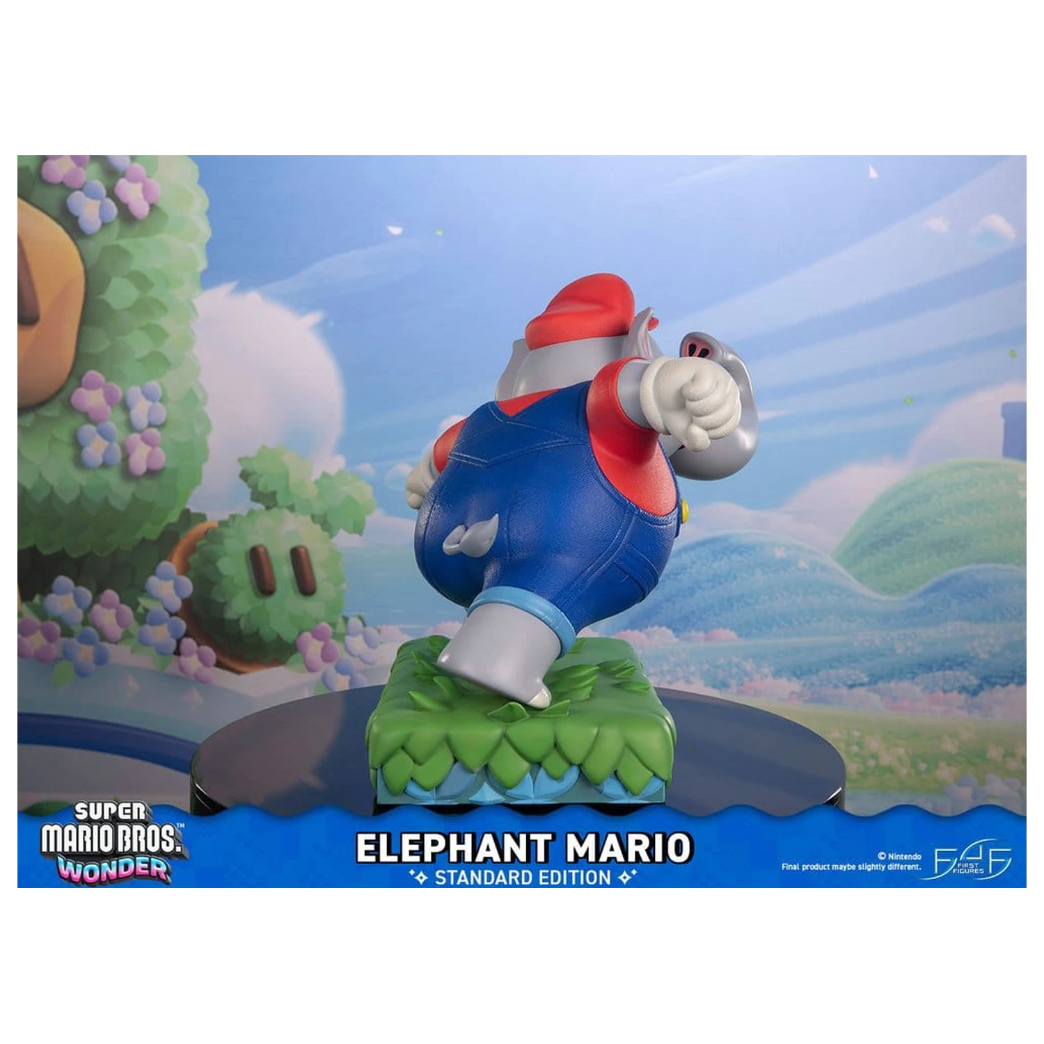 Super Mario Bros. Wonder pryskyřicová socha Sloní Mario Standardní edice 43 cm fotografii produktu